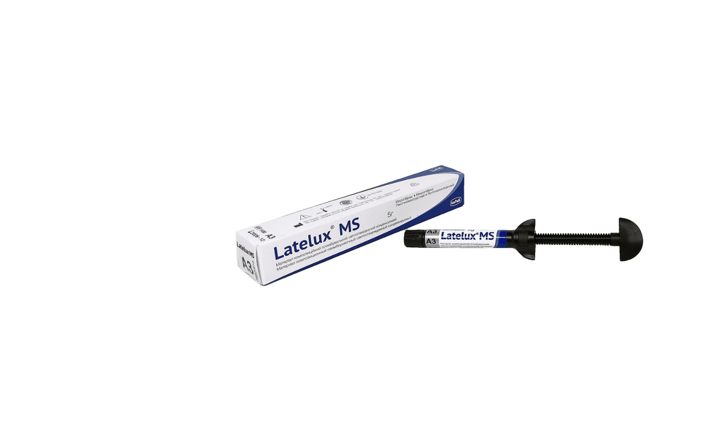 LATELUX MS (Condensable light cure restorative composite) (A3)