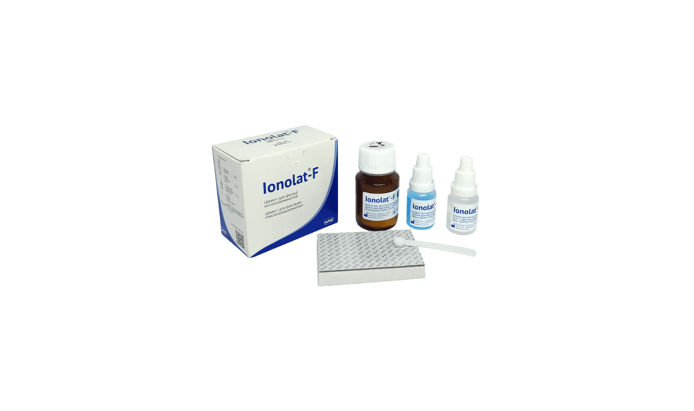 Ionolat-F (Glass polyalkenate cement for fixing)